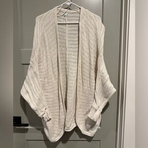 Aerie Knitted Open Cardigan - Oversized